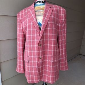 Irvine Park windowpane blazer